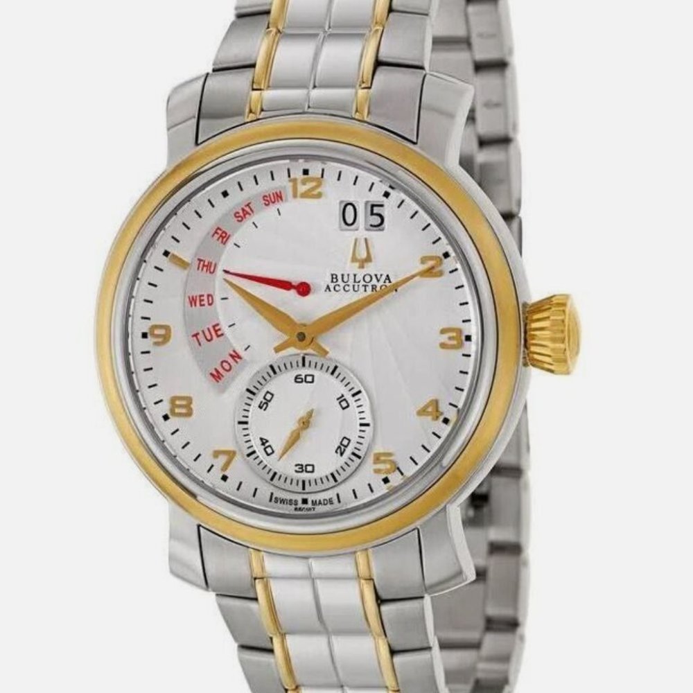 Bulova Date 44mm Swiss Watch